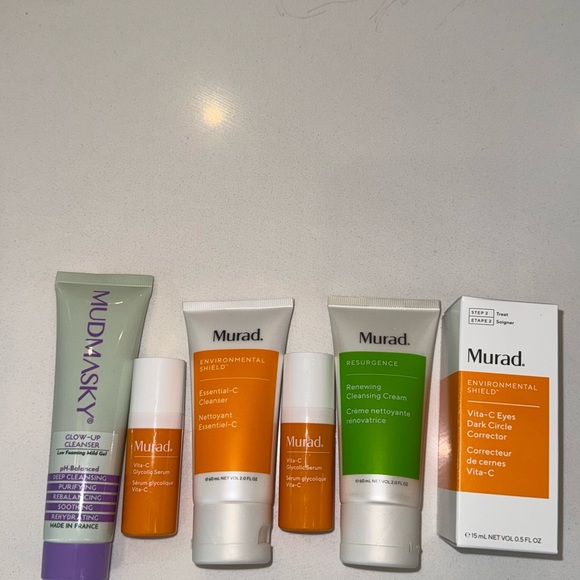 Murad Other - Murad Skincare Collection with Orange and Green Highlights